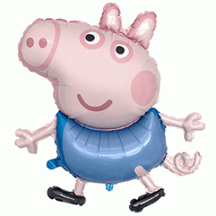 Peppa Pig George Supershape Balloon